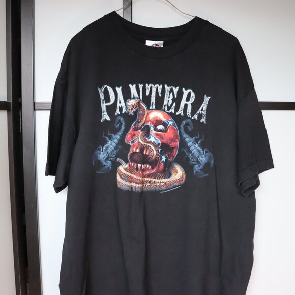 Vintage 2003 Pantera T-Shirt – XL – Skull & Scorpions – AAA. Rock And Roll. Band - Picture 1 of 11